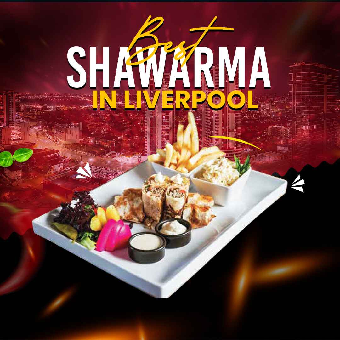 Shawarma chef preparing food